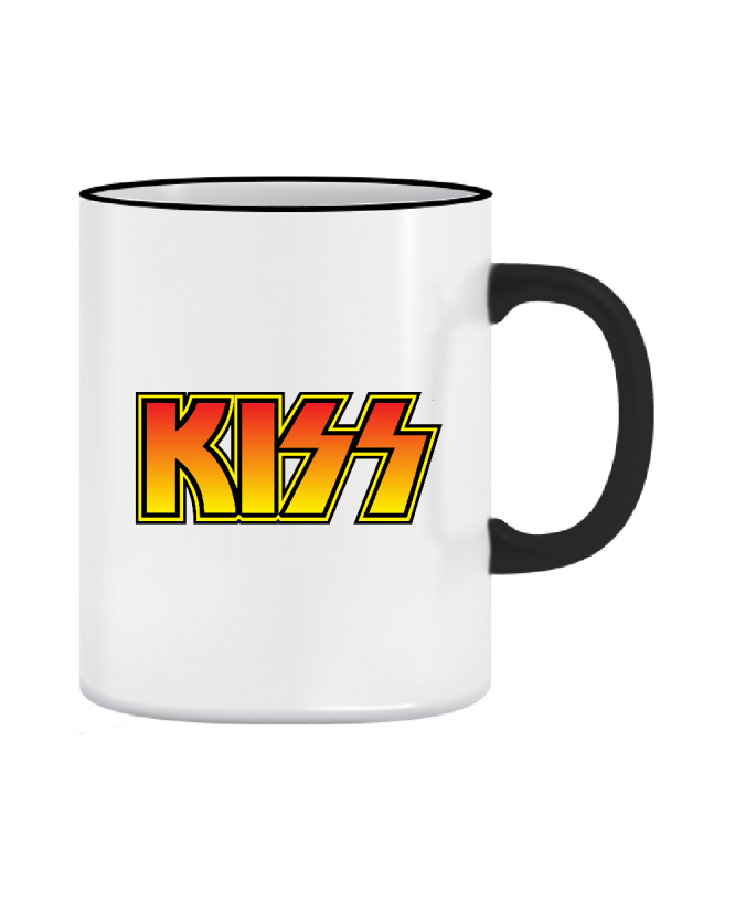 Puodelis kiss logo